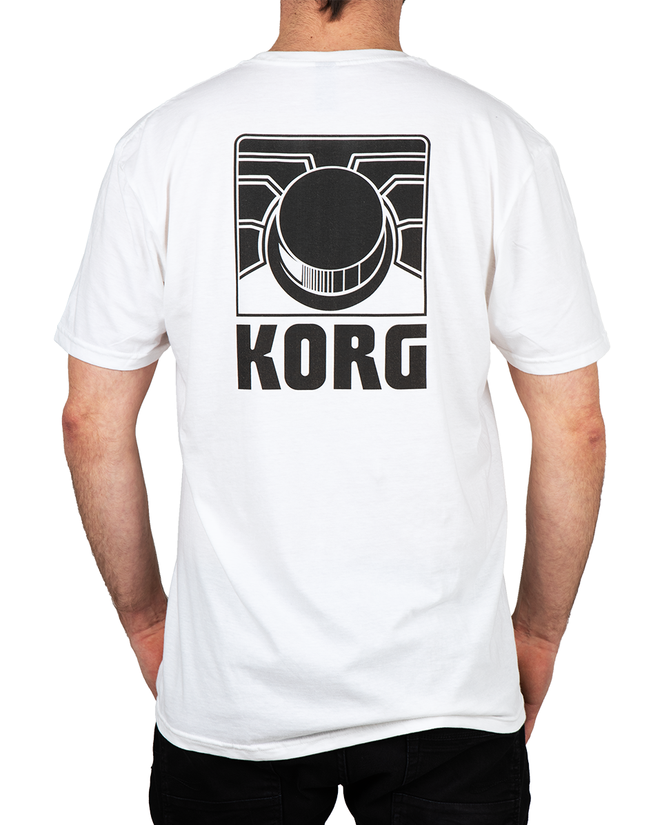 KORG T-Shirt NMA microKORG weiß – S