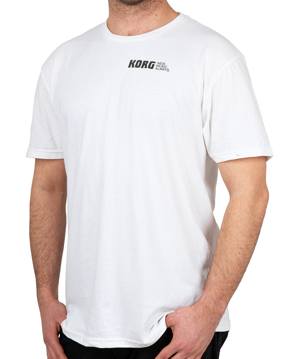 KORG T-Shirt NMA microKORG weiß – S