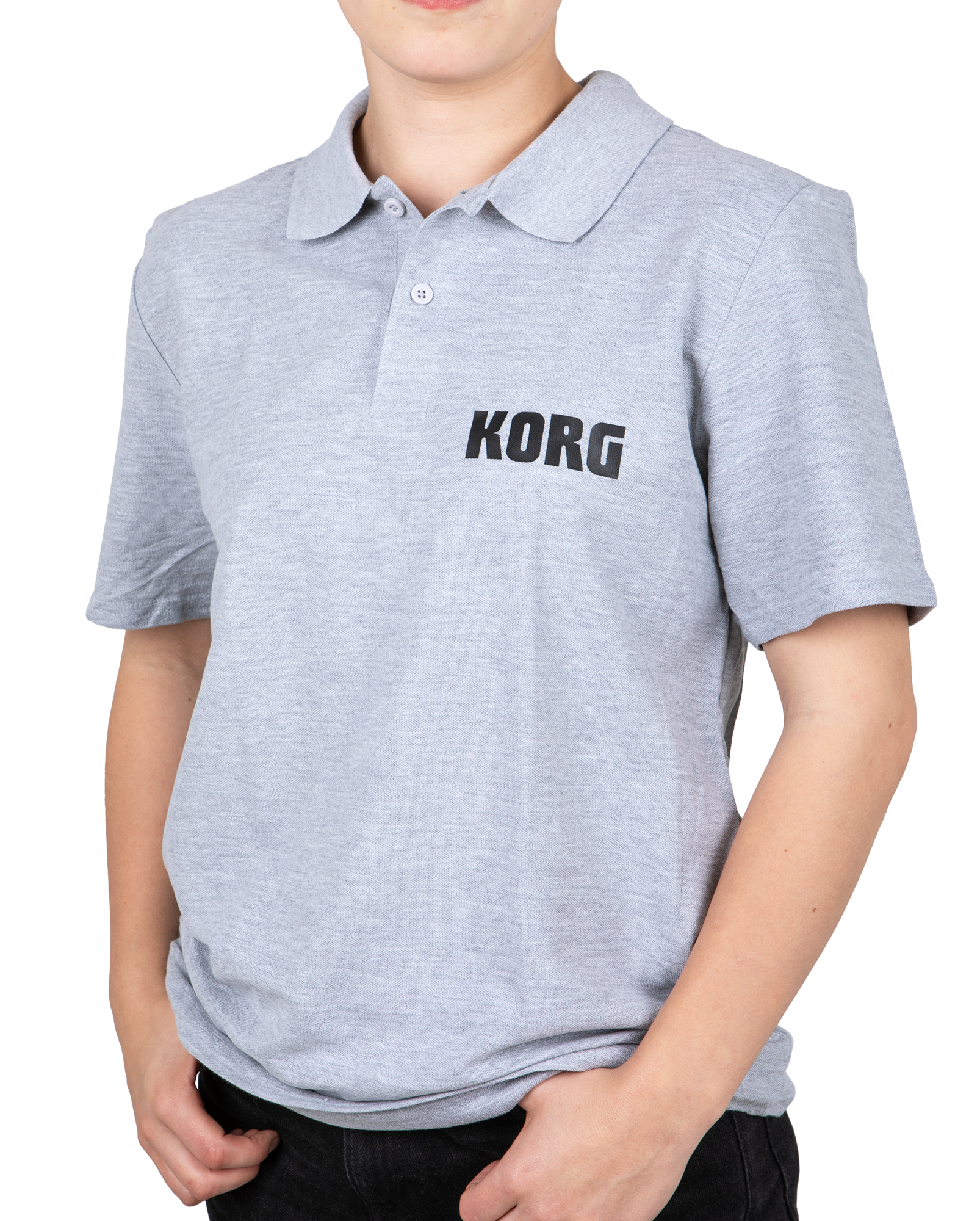 KORG Polo Logo Classic grau – S