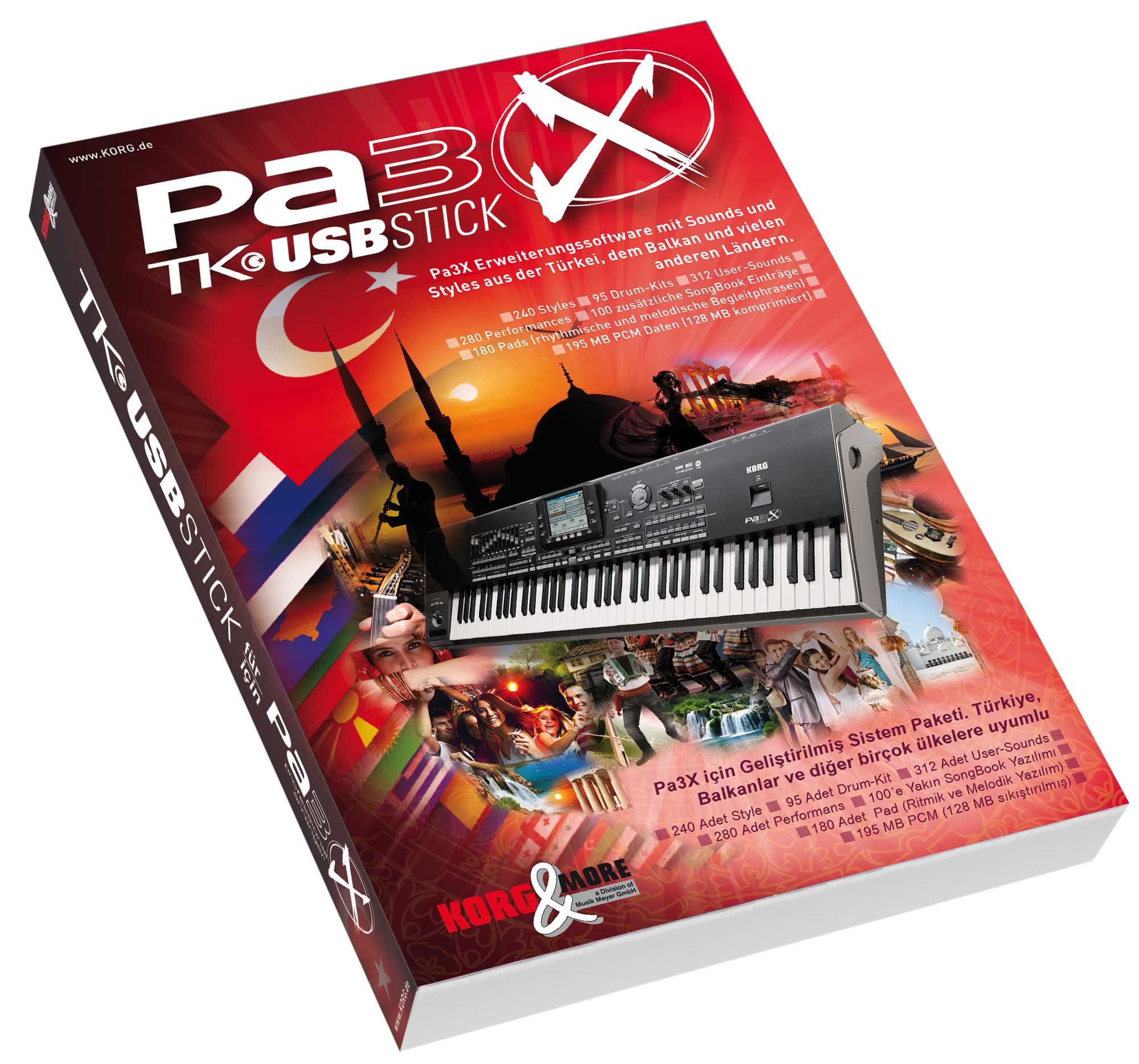 KORG Pa3X TK Erweiterung – USB-Stick 